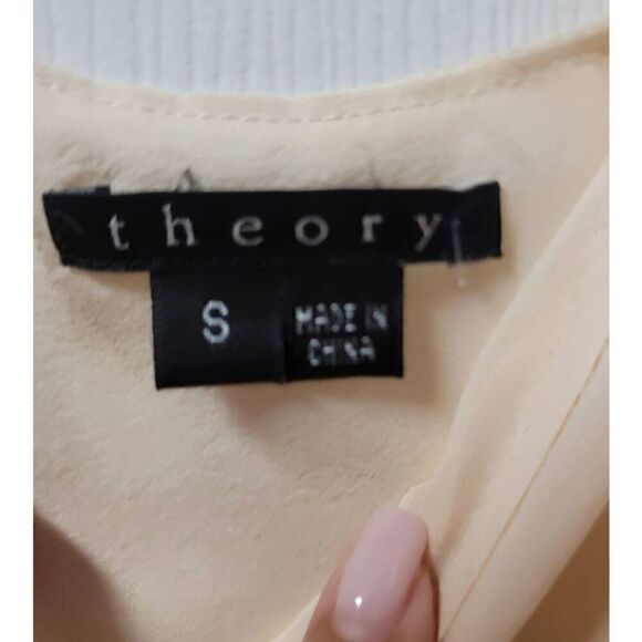 Theory Silk V-Neck Camisole Tank S - Picture 8 of 12